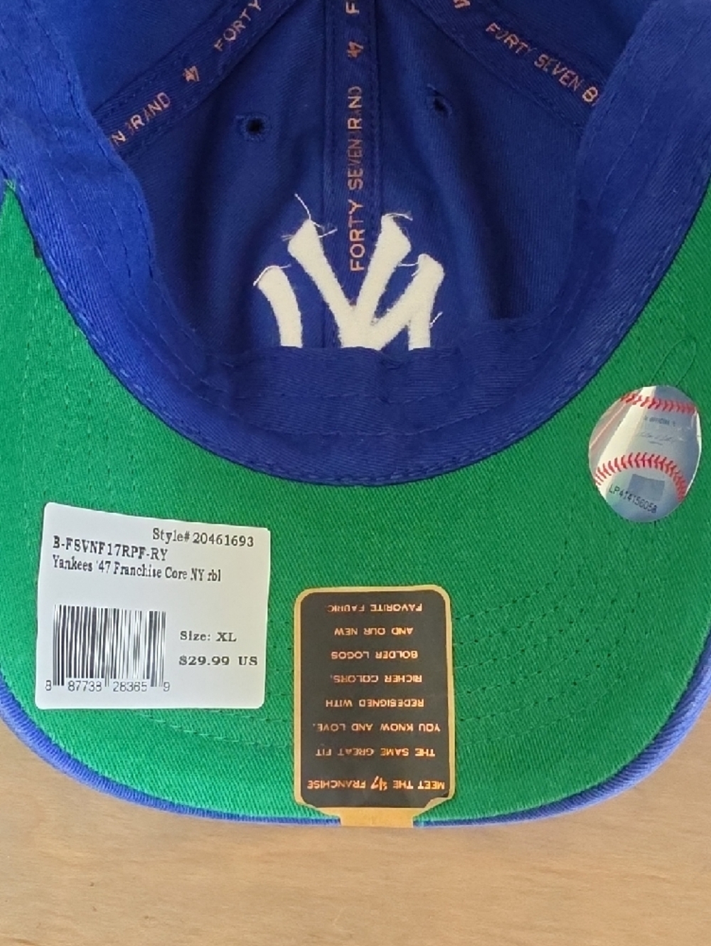 Forty Seven 47 Brand New York Yankees Cap - Picture 7 of 11
